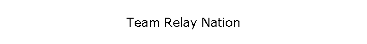 Team Relay Nation